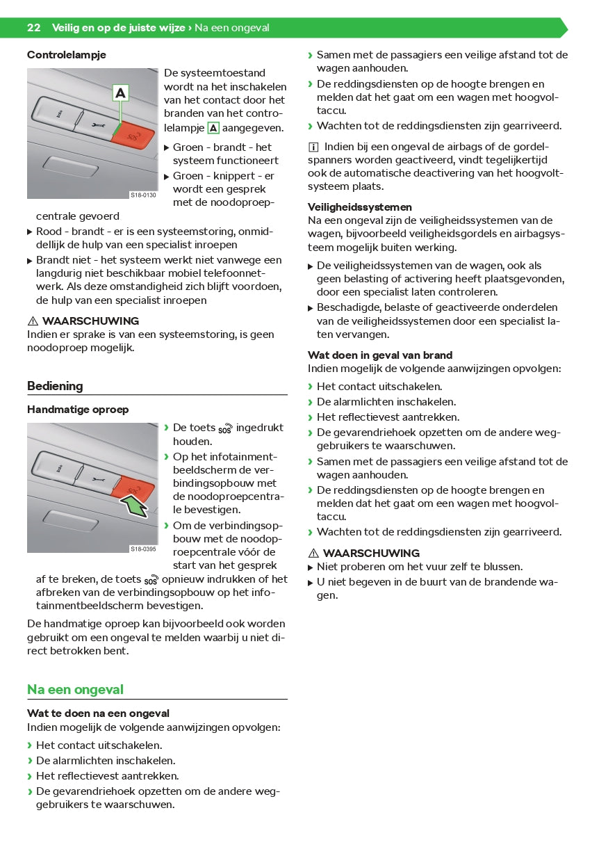 2021 Skoda Superb iV Owner's Manual | Dutch