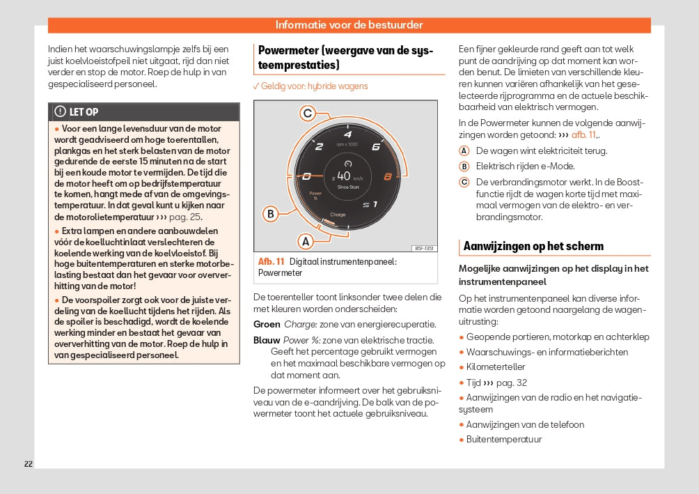 2022-2023 Seat Tarraco Owner's Manual | Dutch