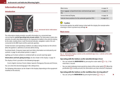 2009-2013 Skoda Yeti Bedienungsanleitung | Englisch