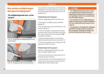 2022 Seat Leon Owner's Manual | Dutch