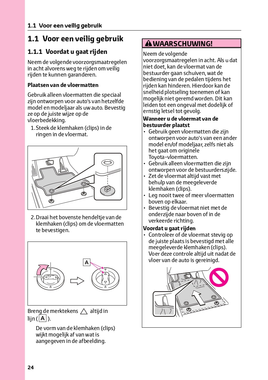 2023-2024 Toyota RAV4 Hybrid Owner's Manual | Dutch