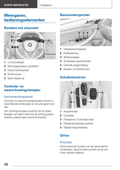 2021-2023 BMW iX3 Owner's Manual | Dutch