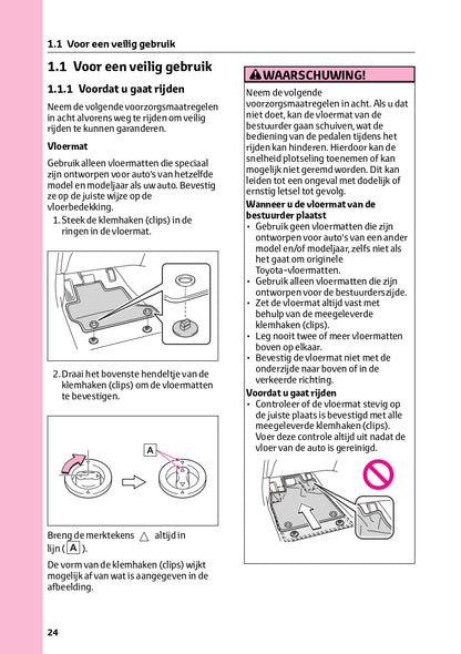 2024 Toyota Aygo X Owner's Manual | Dutch