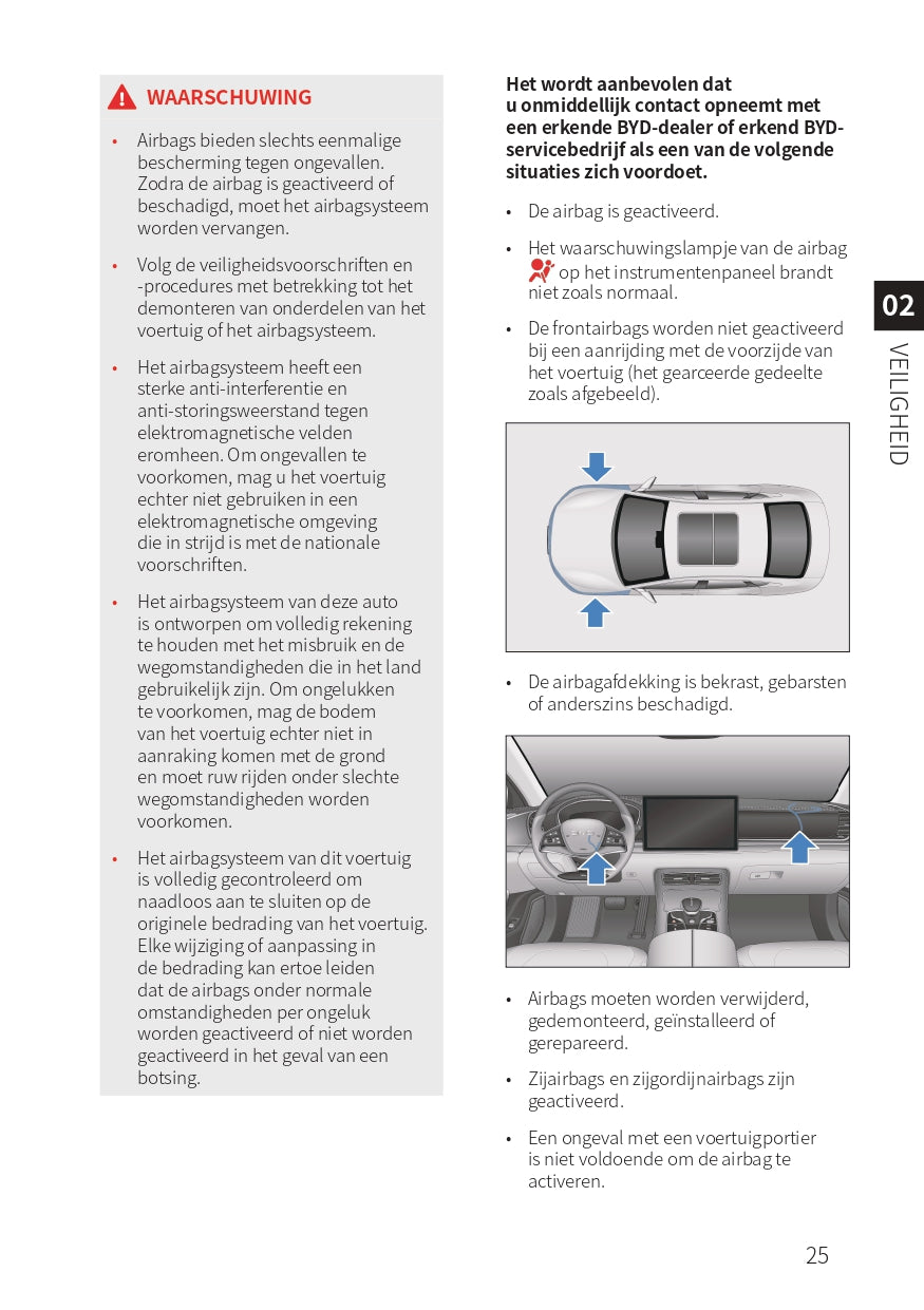 2023-2024 BYD Han EV Owner's Manual | Dutch