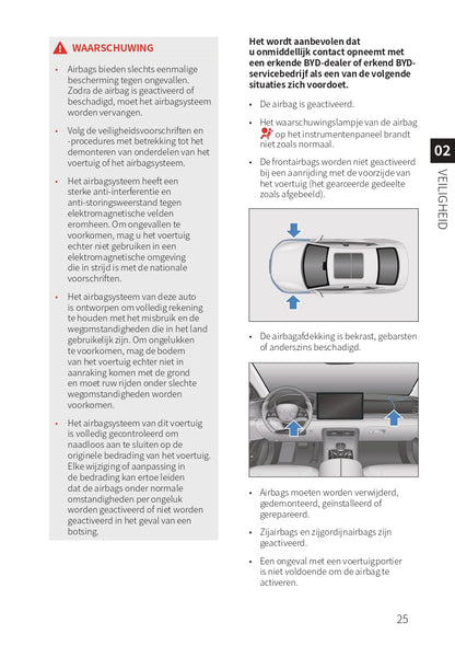 2023-2024 BYD Han EV Owner's Manual | Dutch