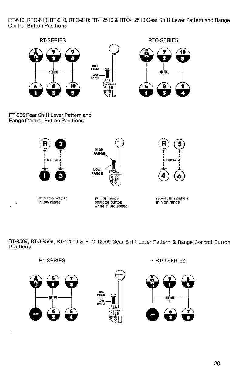 1977 Peterbilt 282/289/300/348/352/352H/353/359/387 Owner's Manual | English