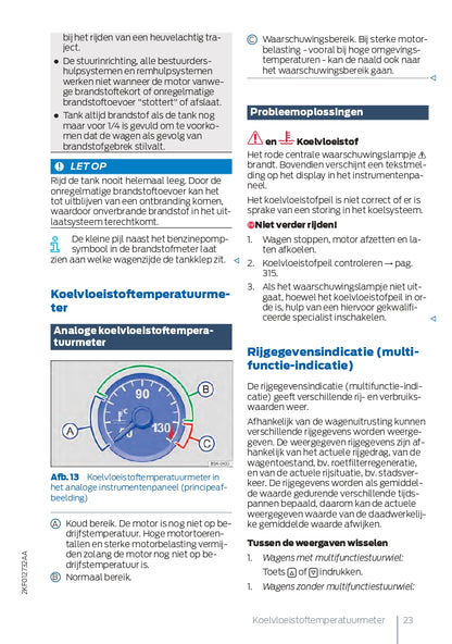 2021-2023 Ford Tourneo Connect Owner's Manual | Dutch