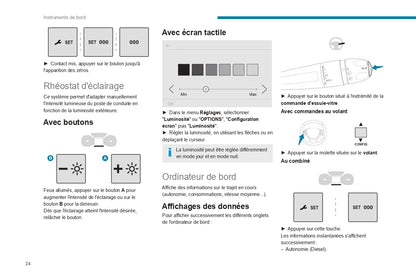 2022-2024 Peugeot Expert/e-Expert/Traveller/e-Traveller Bedienungsanleitung | Französisch