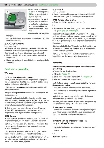2021 Skoda Superb iV Owner's Manual | Dutch