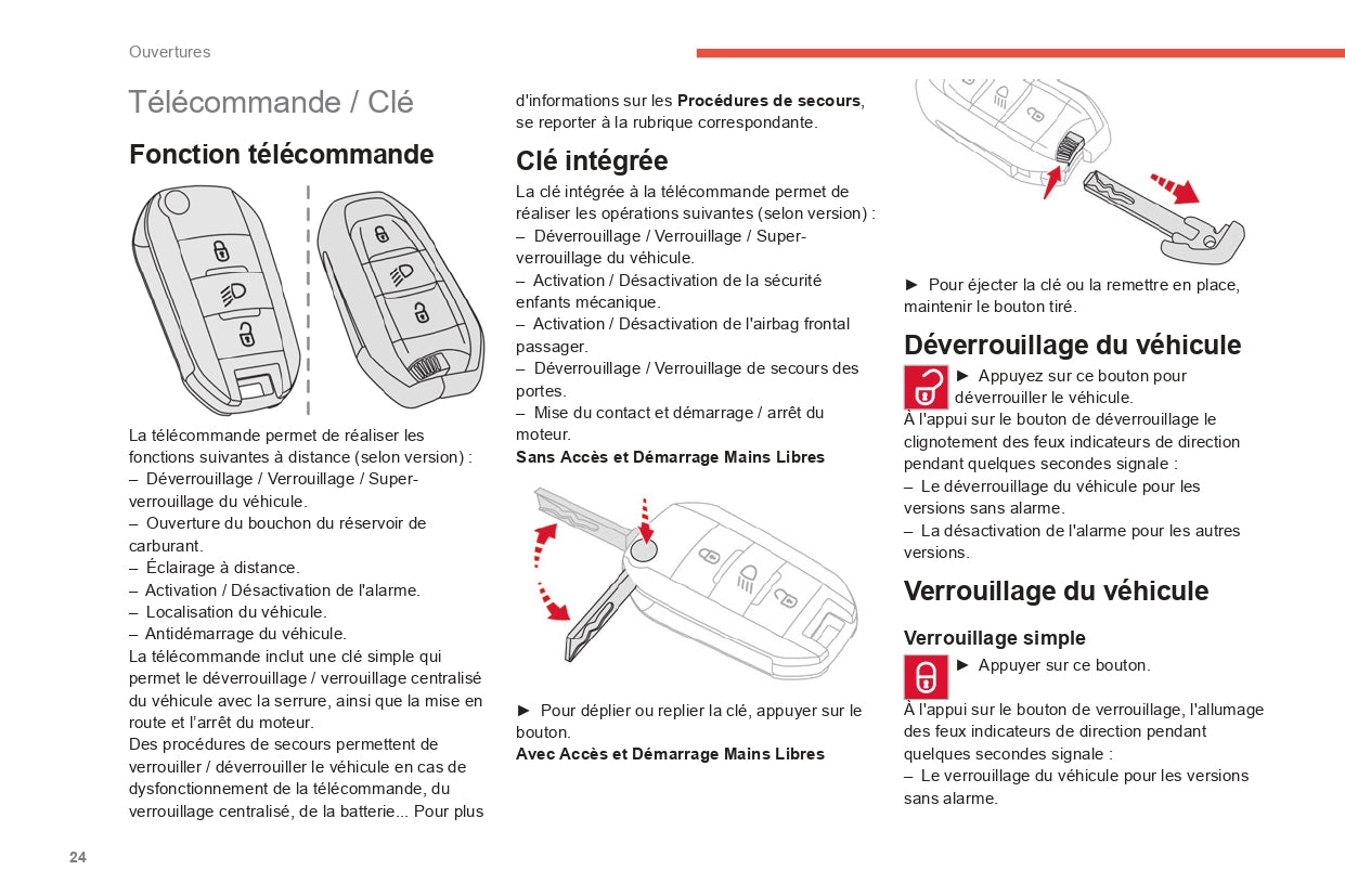 2022-2024 Citroën C3 Bedienungsanleitung | Französisch