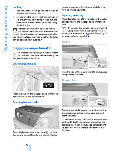 2008 BMW M3 Owner's Manual | English