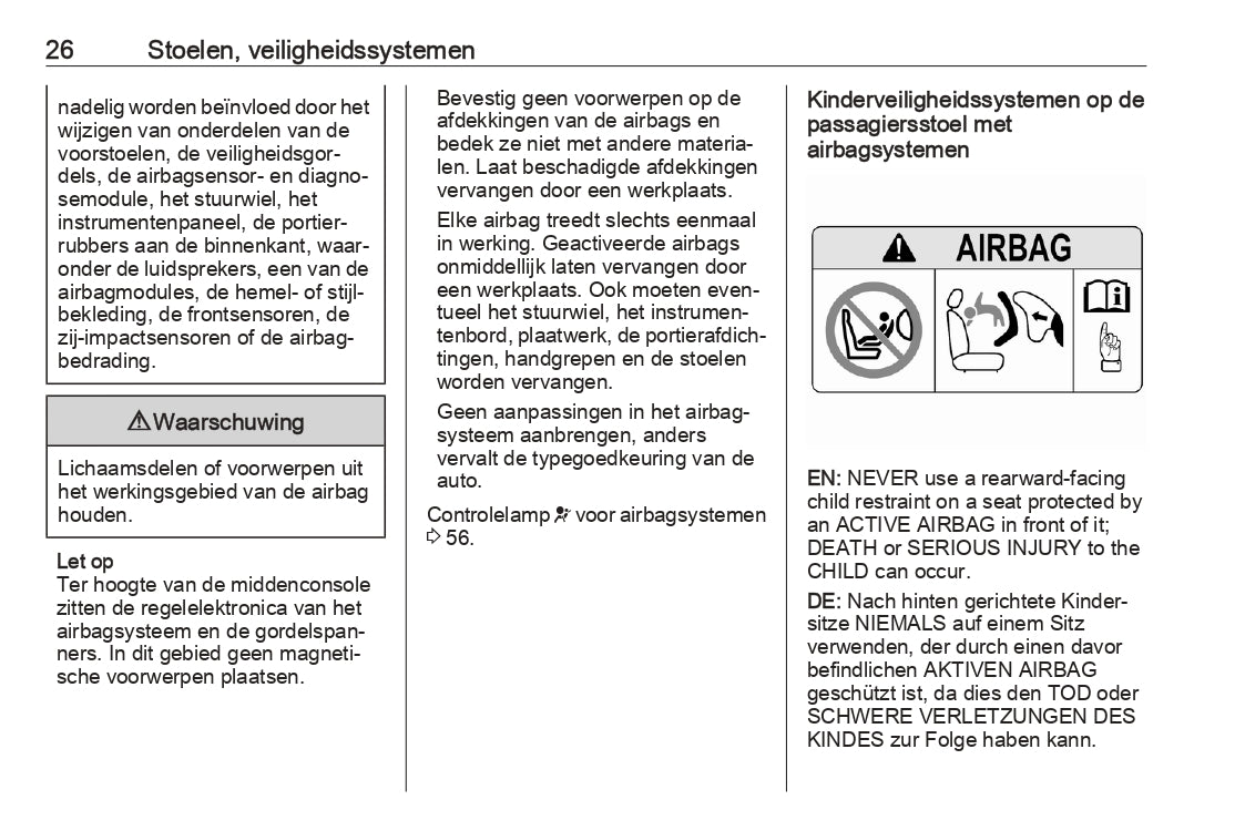 2023-2024 Opel Movano Owner's Manual | Dutch