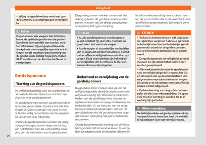 2022 Seat Leon Owner's Manual | Dutch