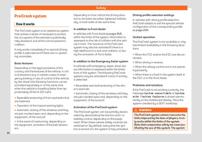 2022 Seat Leon/Leon Sportstourer Owner's Manual | English