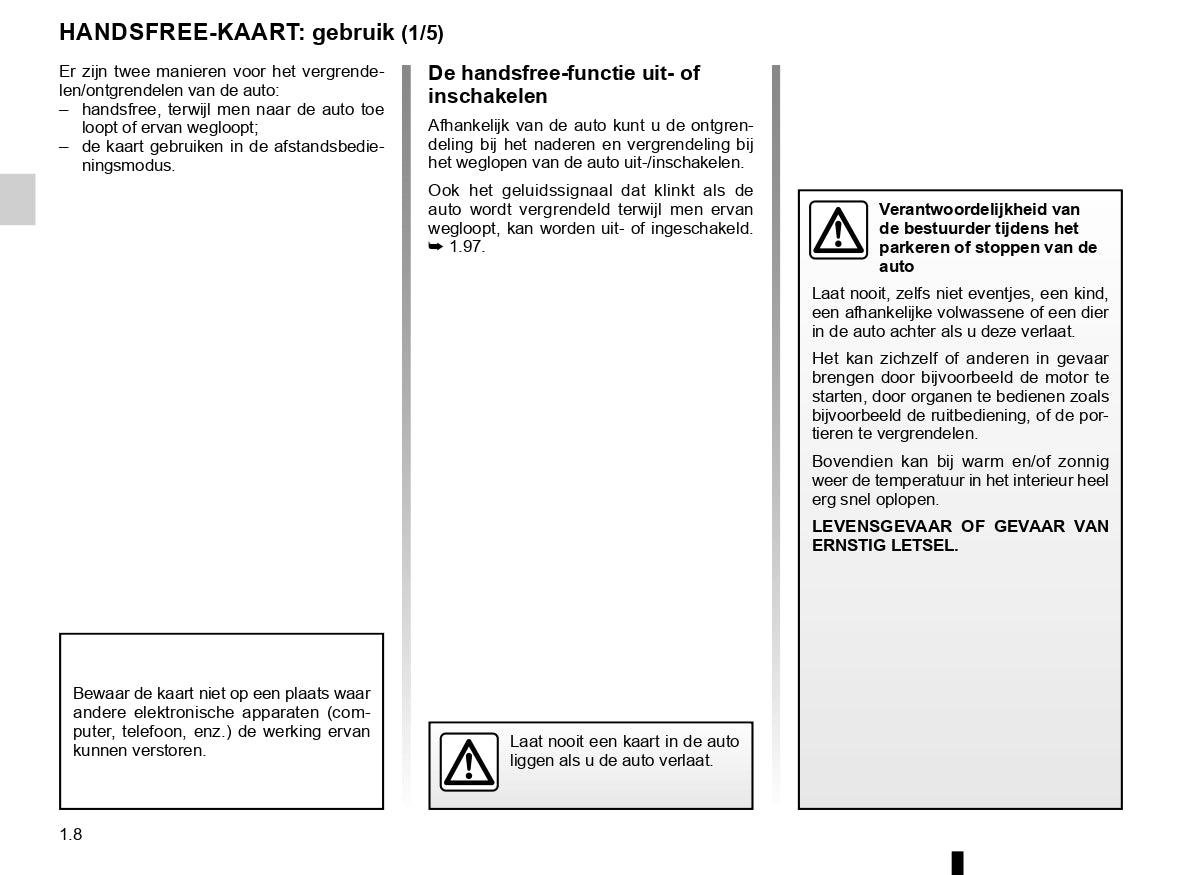 2022-2024 Dacia Jogger Owner's Manual | Dutch