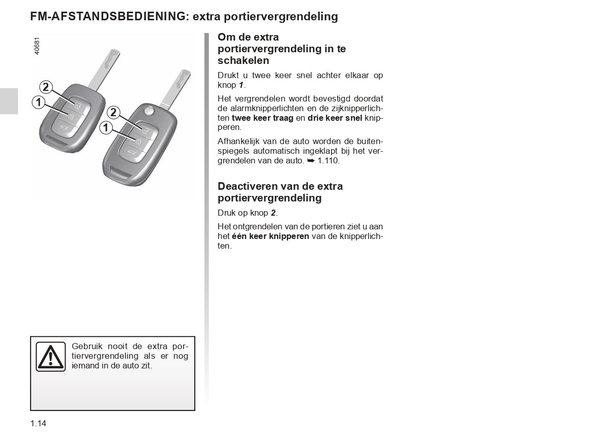 2023-2024 Renault Clio Owner's Manual | Dutch