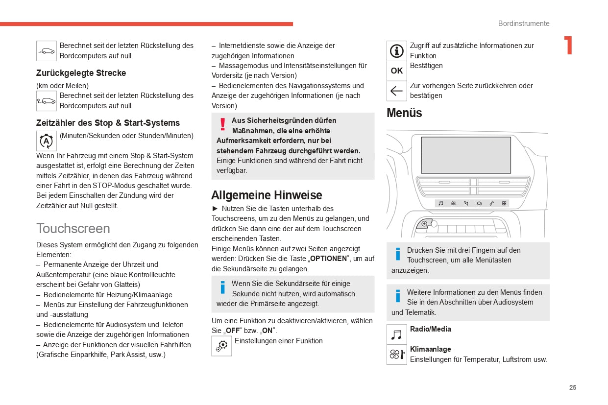 2022-2024 Citroën C5 Aircross Owner's Manual | German