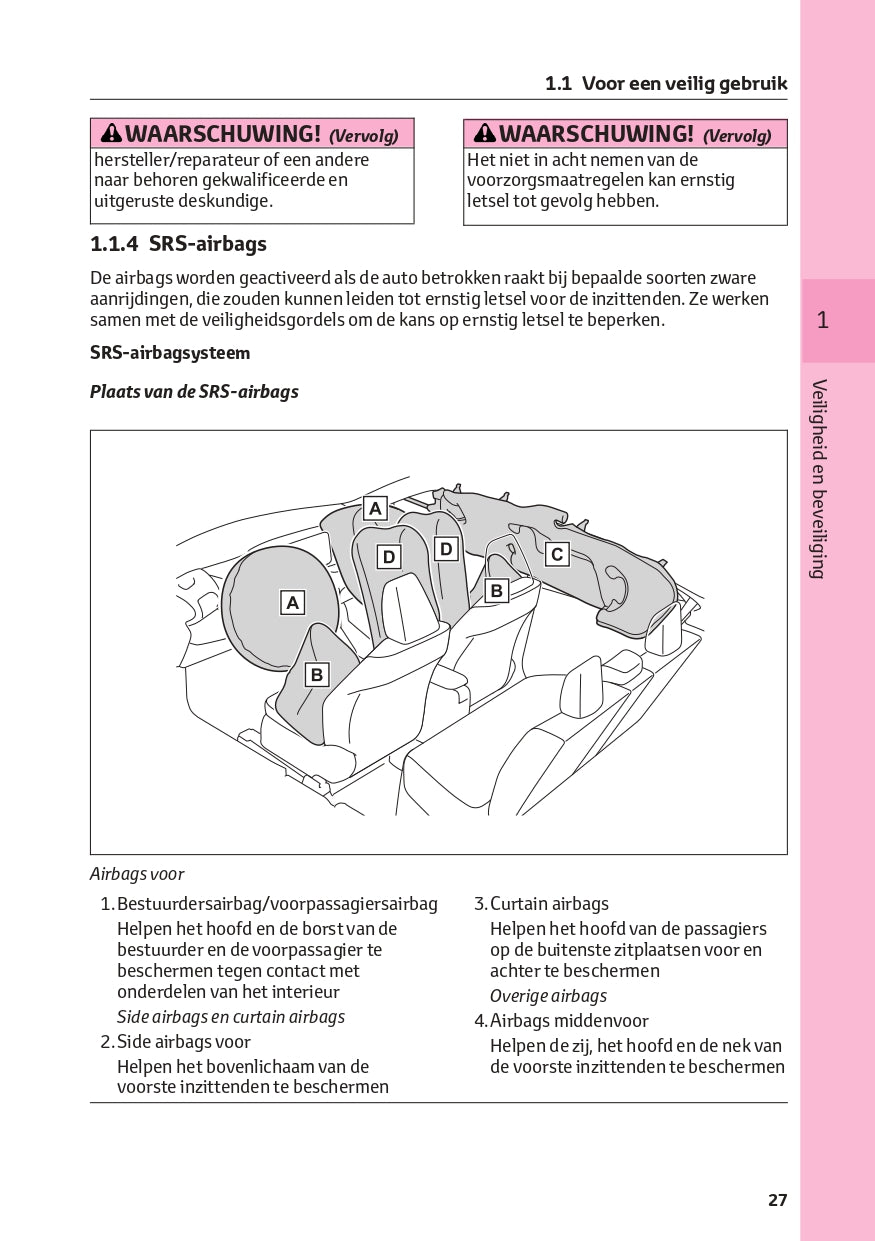 2022-2023 Toyota Yaris Cross Hybrid Owner's Manual | Dutch