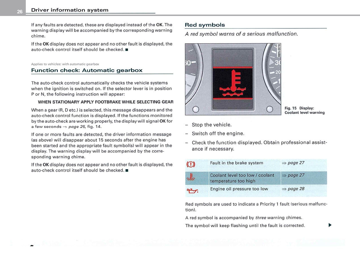 2004 Audi TT/TT Coupé Owner's Manual | English