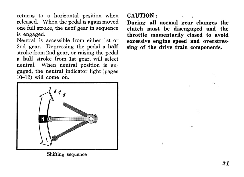 1972-1973 Honda CB350F Owner's Manual | English