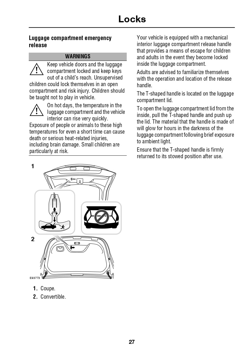 2010 Jaguar XK Owner's Manual | English