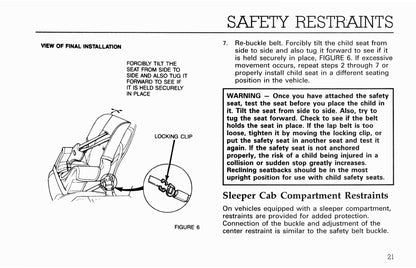 1993 Ford L-Series Owner's Manual | English