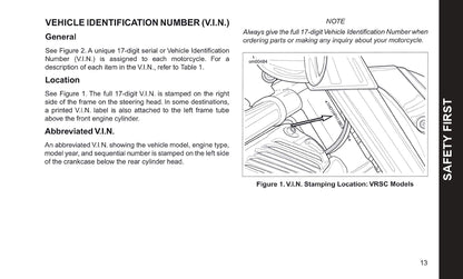 2011 Harley-Davidson VRSC Owner's Manual | English