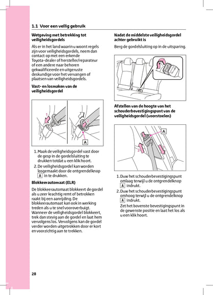 2024 Toyota C-HR Hybrid Owner's Manual | Dutch