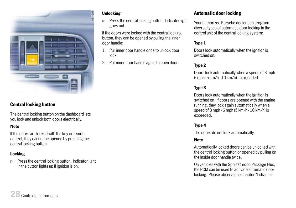 2007 Porsche 911 Carrera Owner's Manual | English