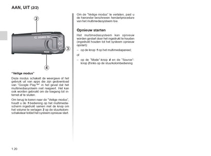 Renault OpenR Link User's Manual | Dutch