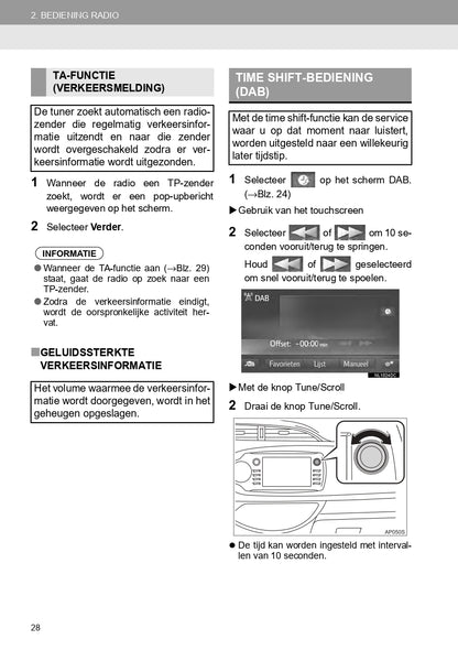 2018-2019 Toyota Yaris Infotainment Manual | Dutch