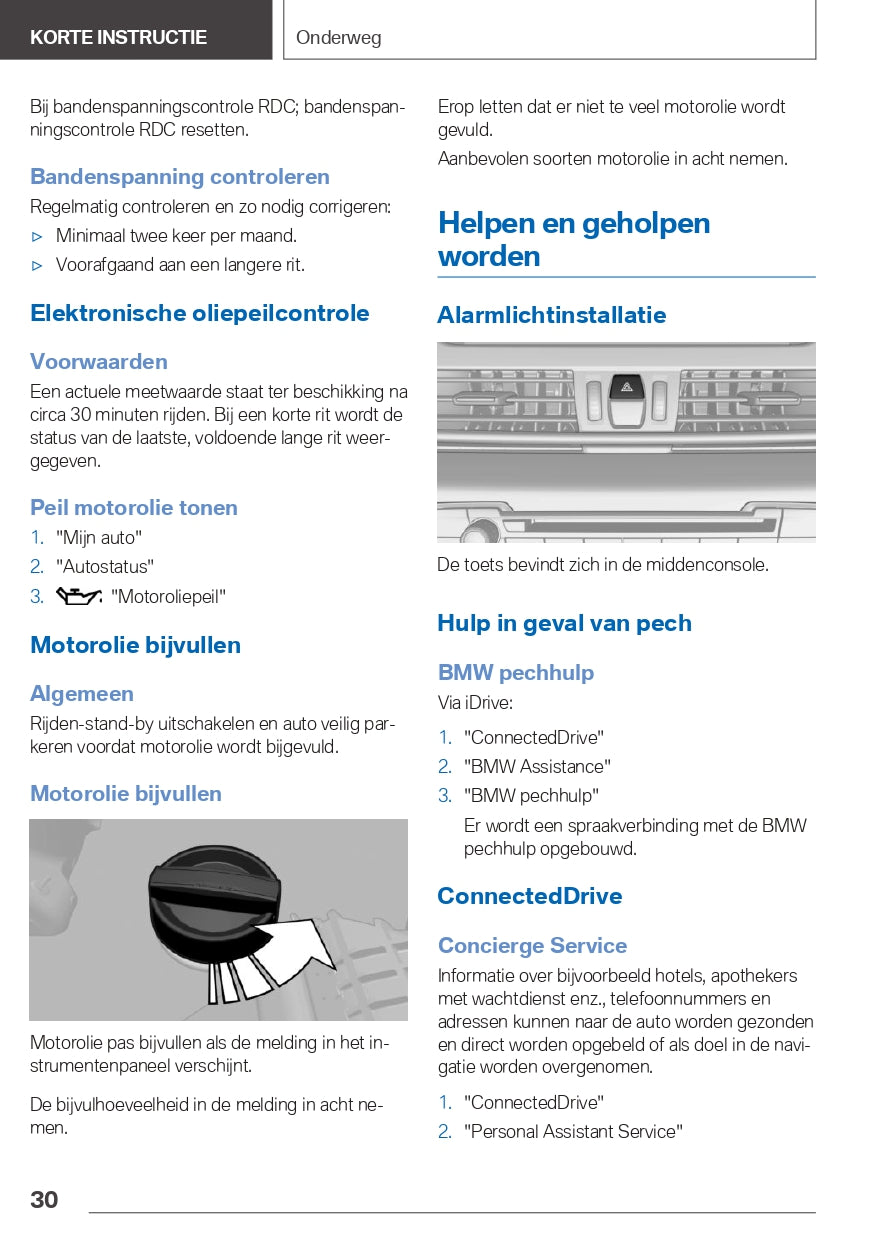 2021 BMW X1 PHEV Bedienungsanleitung | Niederländisch