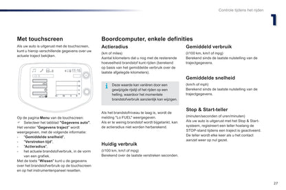 2014-2015 Peugeot 108 Owner's Manual | Dutch