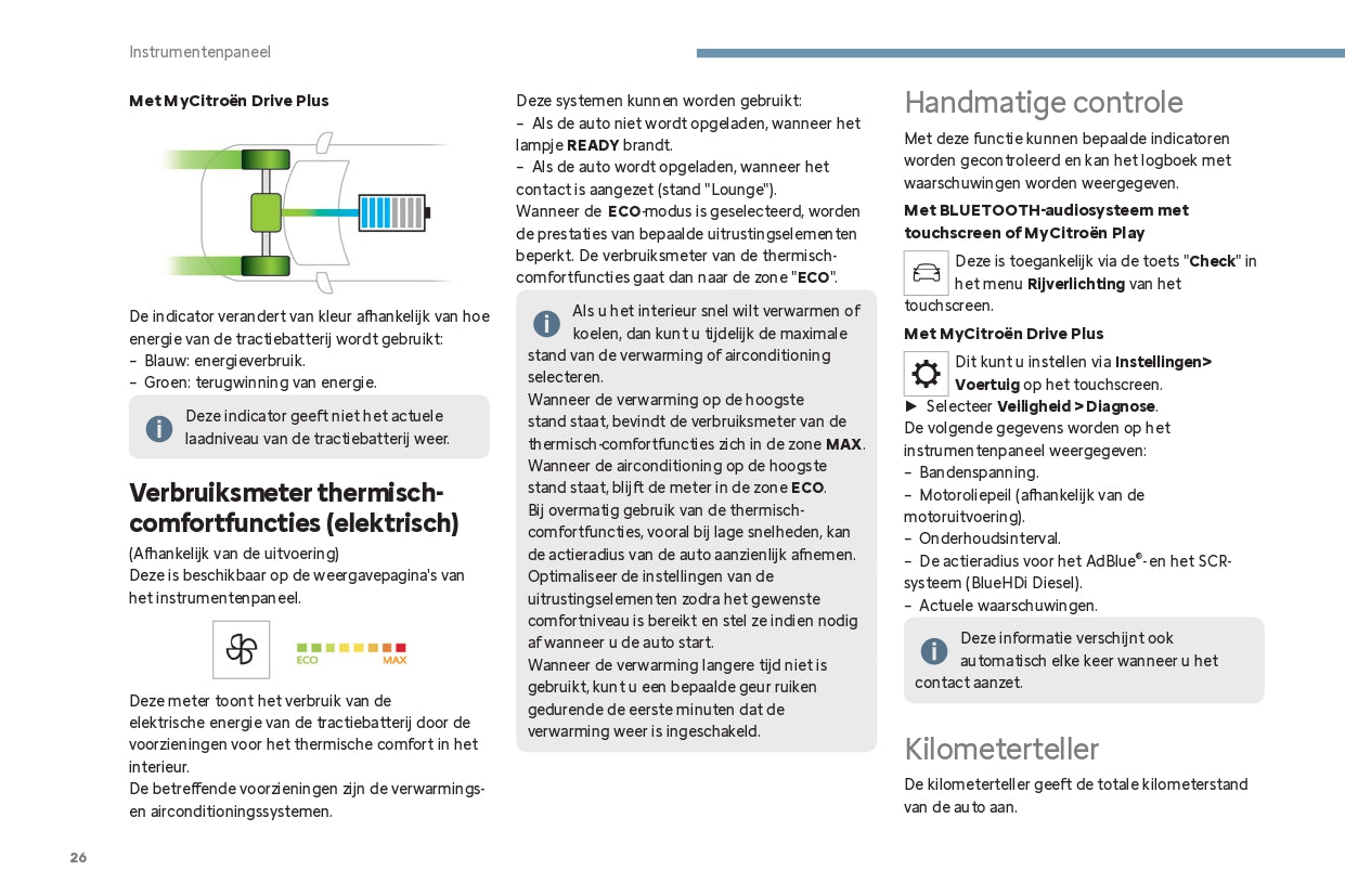 2024 Citroën C4/C4 X/ë-C4/ë-C4 X Owner's Manual | Dutch