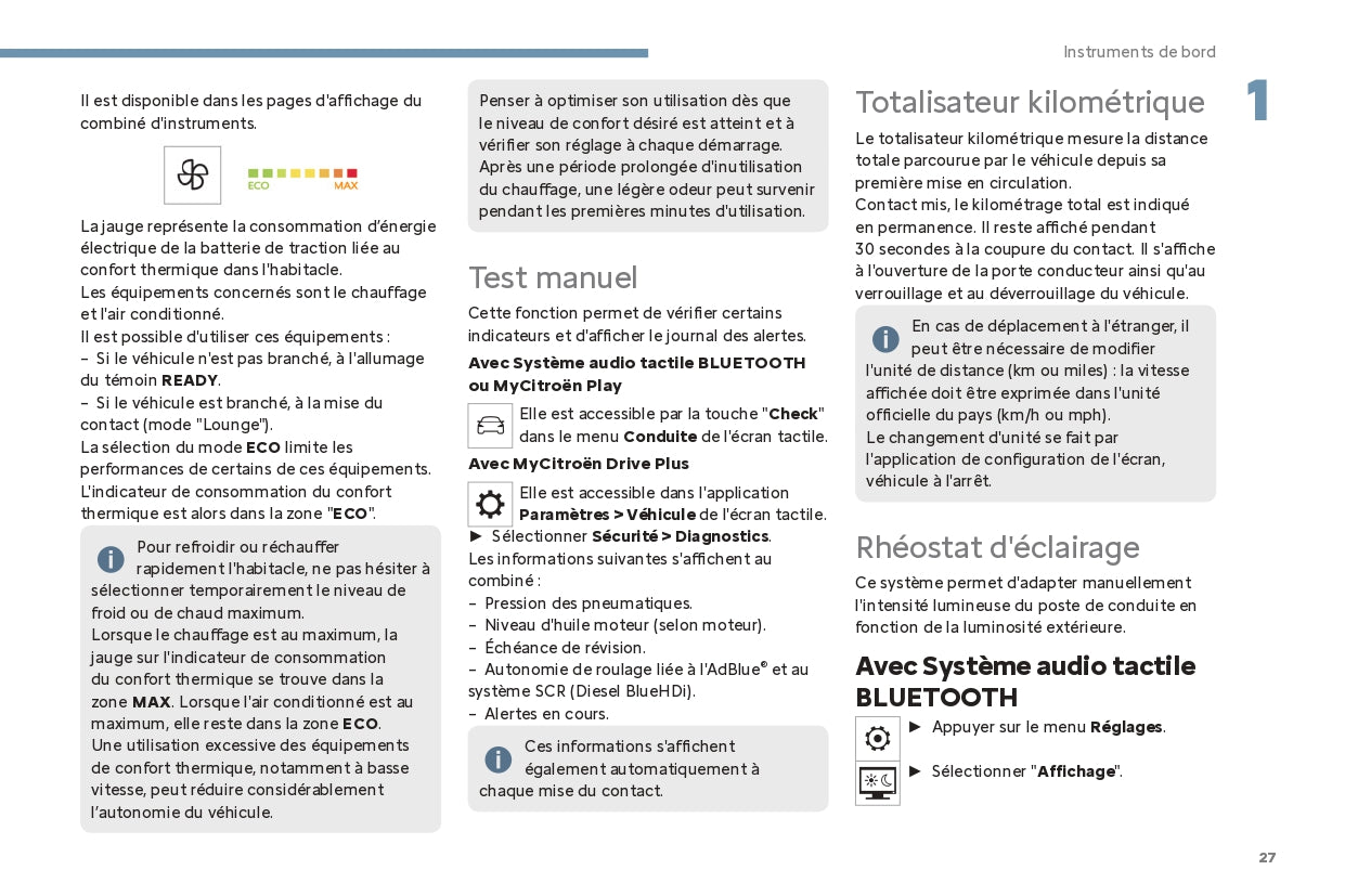 2024 Citroën C4/C4 X/ë-C4/ë-C4 X Owner's Manual | French