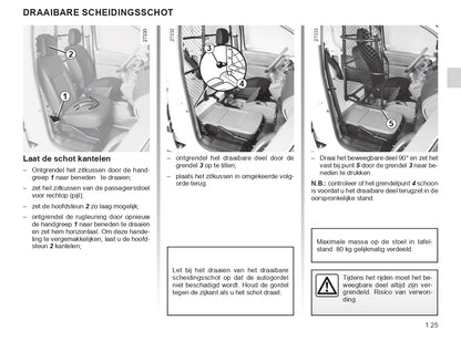 2018-2020 Renault Kangoo Owner's Manual | Dutch