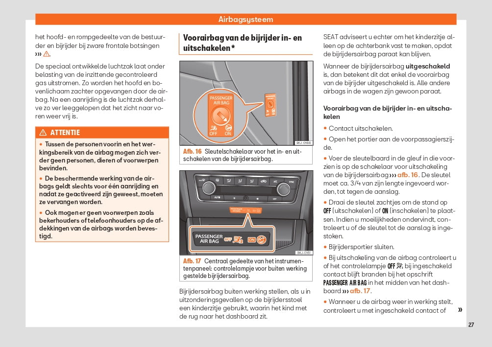 2021 Seat Arona Owner's Manual | Dutch