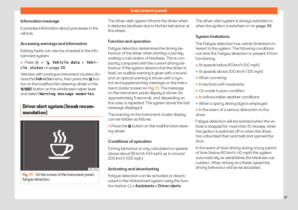 2024 Seat Leon Owner's Manual | English