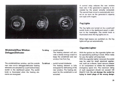 1983 Porsche 911 Turbo Owner's Manual | English