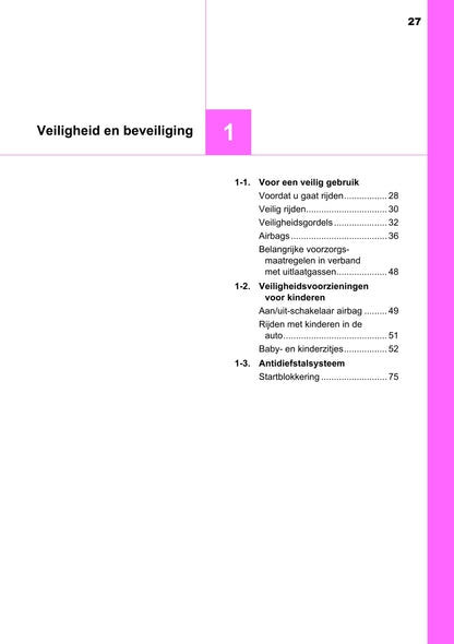 2022 Toyota Aygo Owner's Manual | Dutch