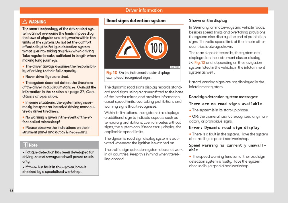 2024 Seat Leon Owner's Manual | English