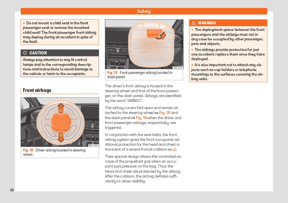 2022 Seat Leon/Leon Sportstourer Owner's Manual | English