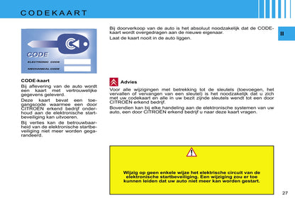 2006 Citroën Jumper Owner's Manual | Dutch