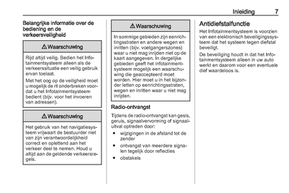 2017-2020 Opel Insignia Infotainment Manual | Dutch