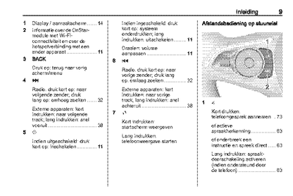 2017-2020 Opel Insignia Infotainment Manual | Dutch