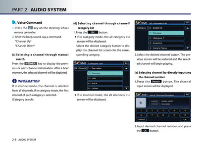 Hyundai Sonata Digital Navigation System Bedienungsanleitung 2013