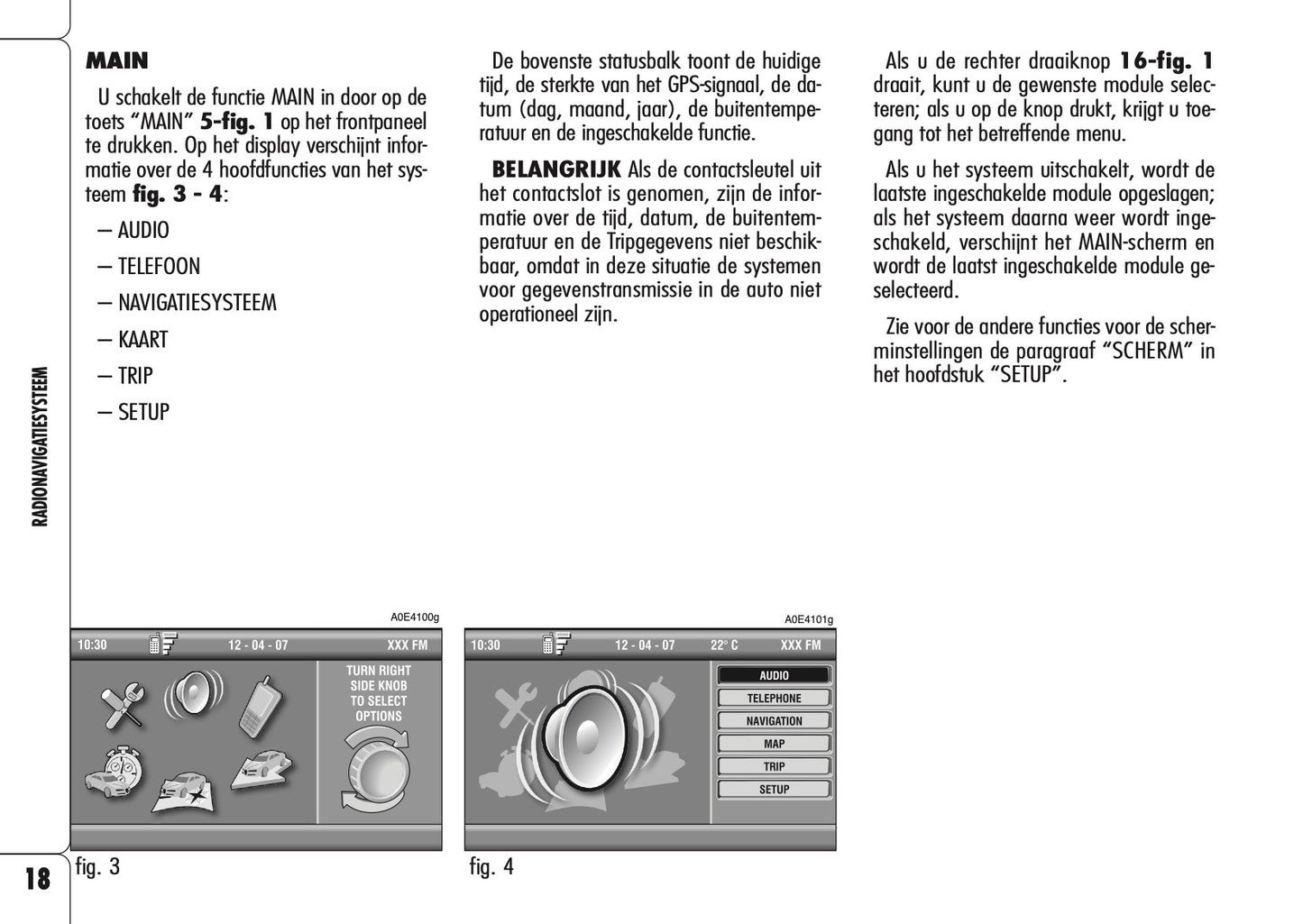 Alfa Romeo Spider Radionavigatiesysteem Handleiding 2009