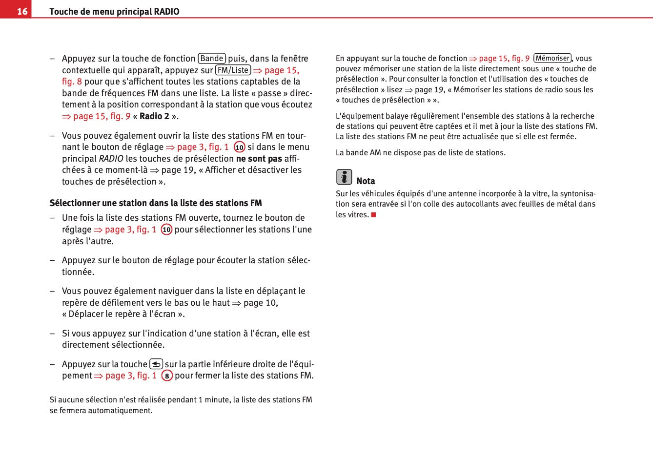 Seat Media System 2.0 Guide d’instructions