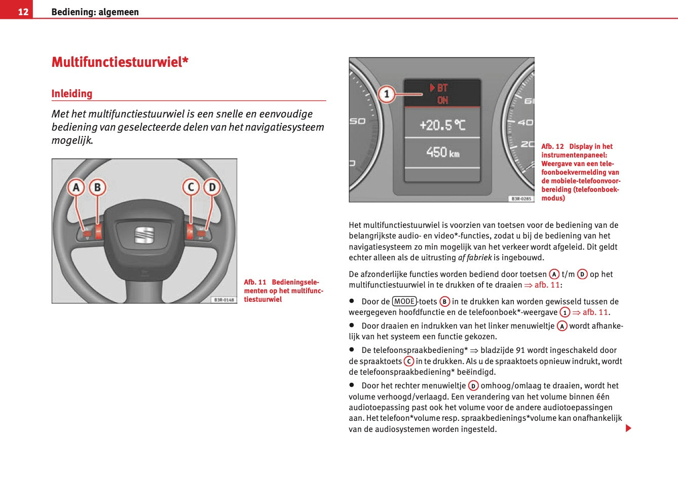 Seat Radio Media System E 2012 - 2013