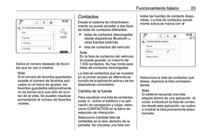 Opel Insignia Manual de infoentretenimiento 2017 - 2020